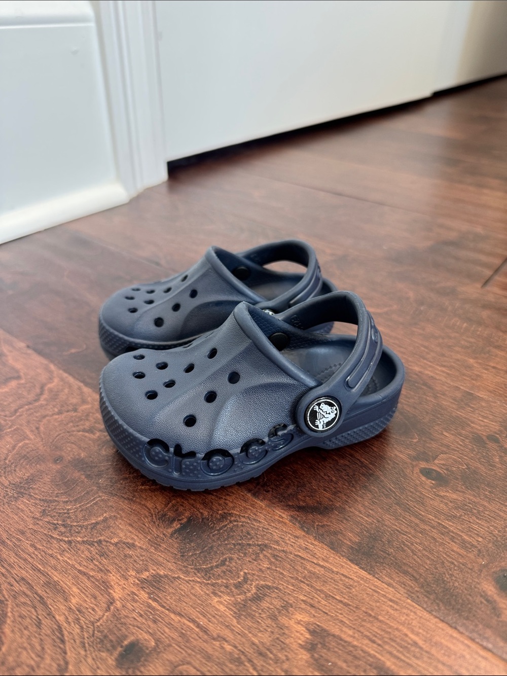Crocs Navy Blue Shoes Clogs Baby/Toddler size 5 Boys Girls